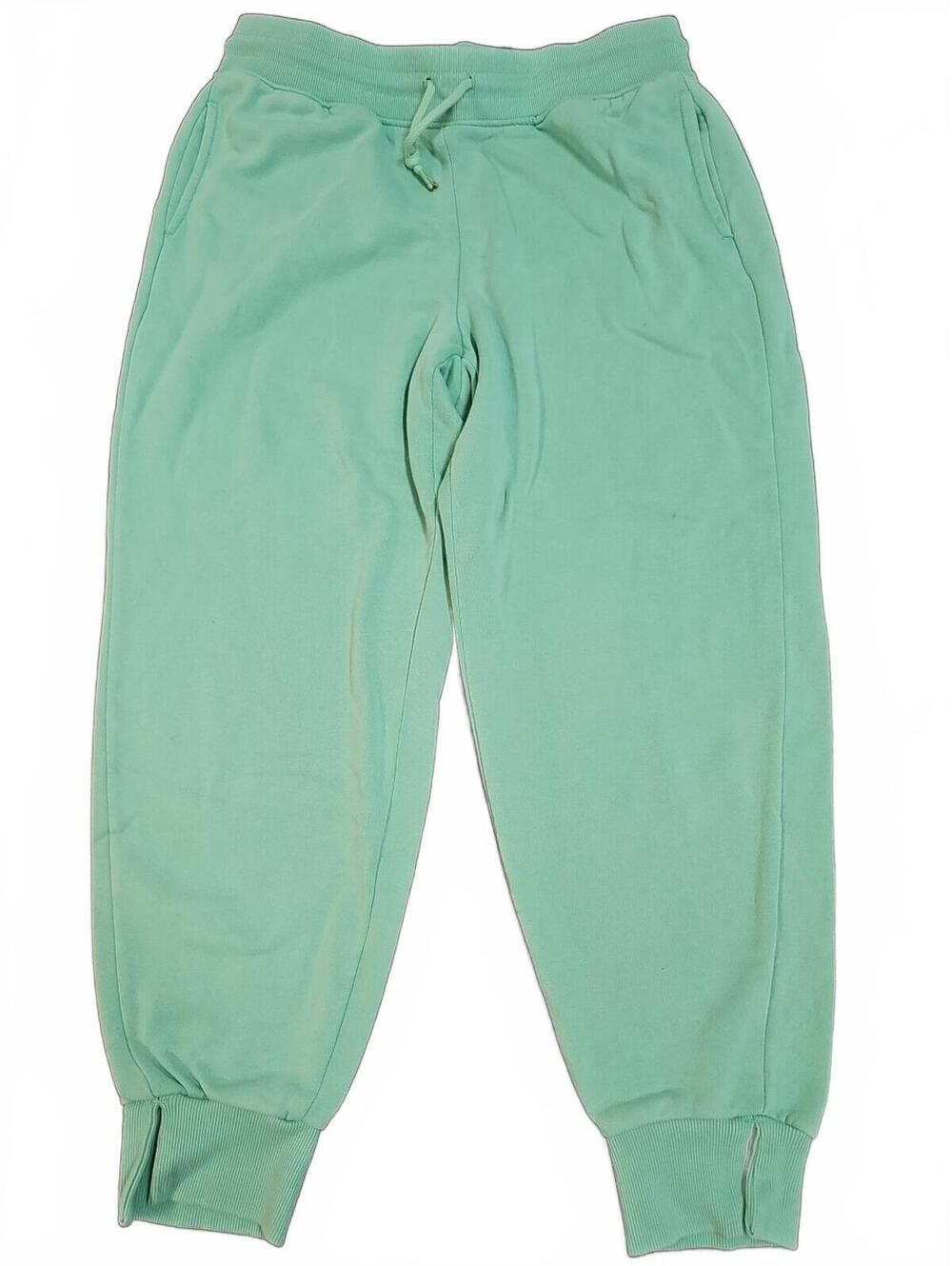 Yogalicious Jogger Pants Seafoam Green Size XL Stretch Drawstring Pockets
